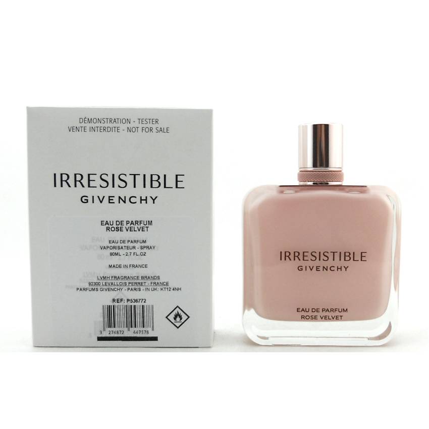 Tester Givenchy Irresistible Rose Velvet EDP 80 ml