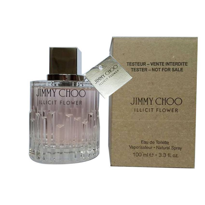 Tester Jimmy Choo Illicit Flower Eau De Toilette EDT 100 ml