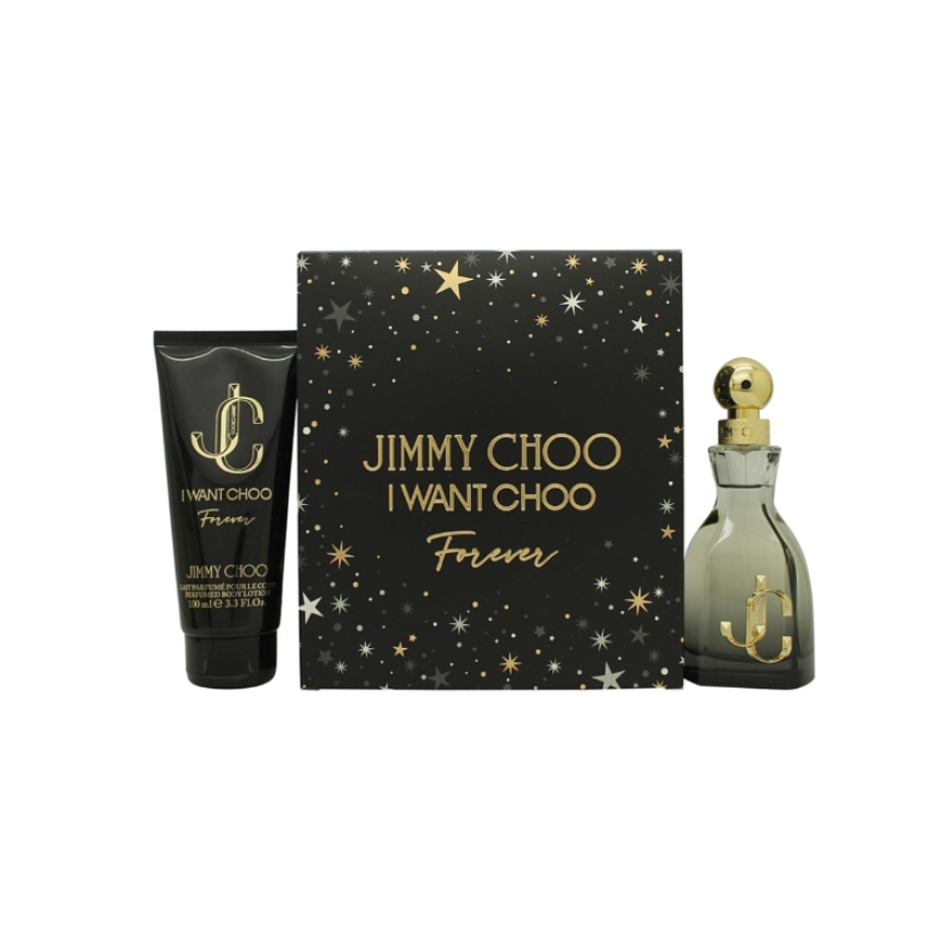 Set Cadou Jimmy Choo I Want Choo Forever EDP 60 ml + Lotine de Corp 100 ml