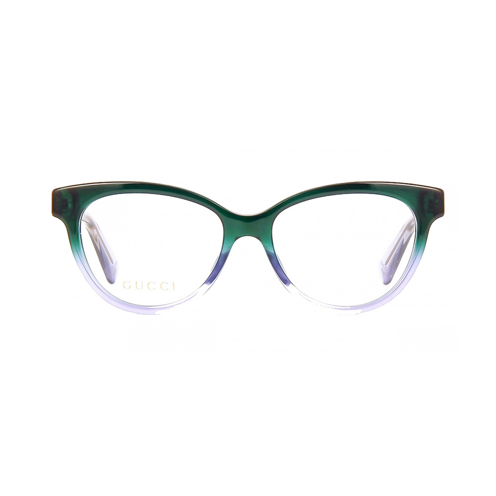 Gucci GG0373O-004 – Rame de vedere dama, Verde, Cat Eye, 52 mm-1