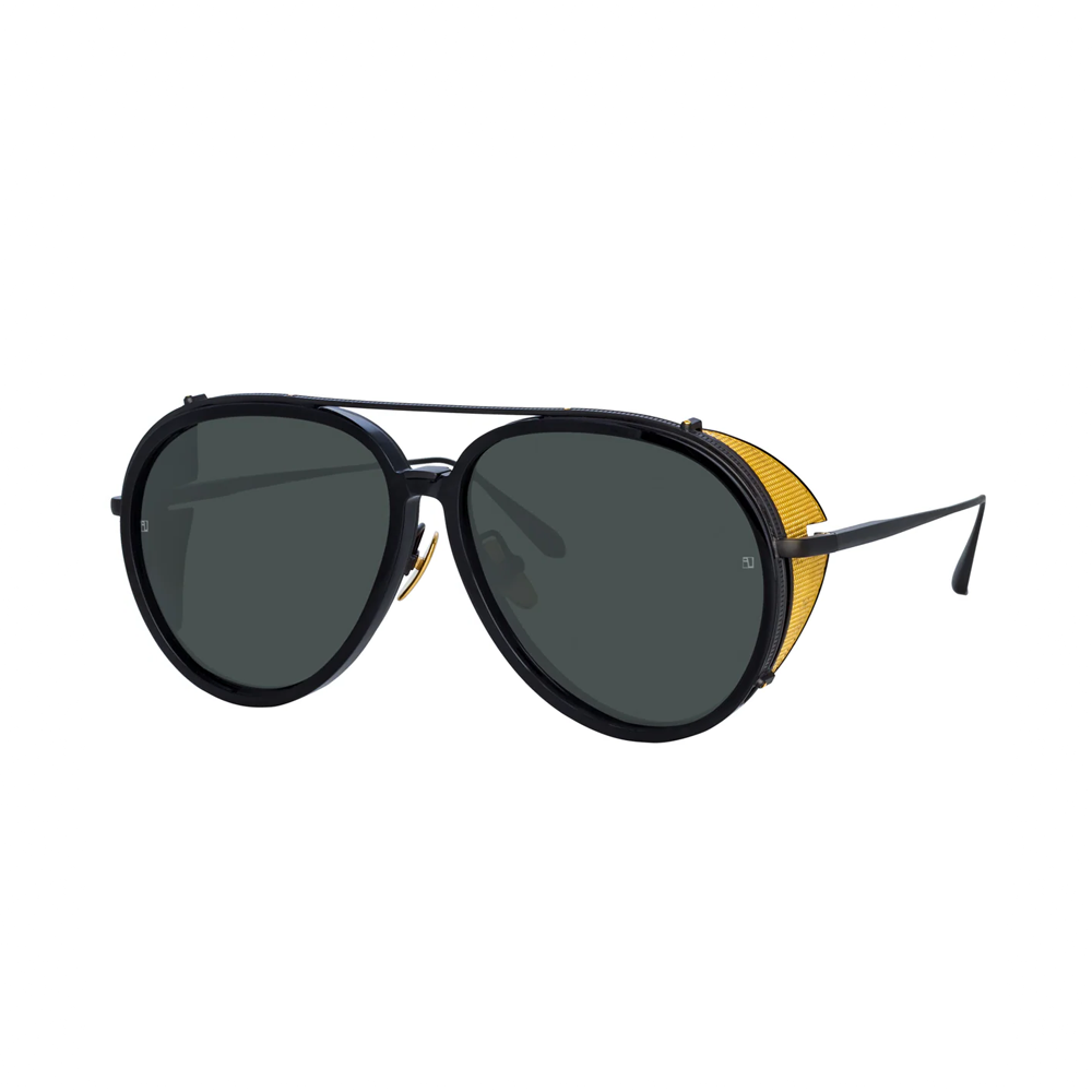 linda-farrow-ochelari-de-soare-unisex-negru-auriu-aviator-maverick-301634-2