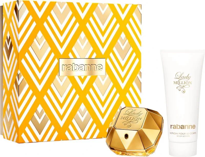 Rabanne Lady Million Edp 50ml + Body Lotion 100ml